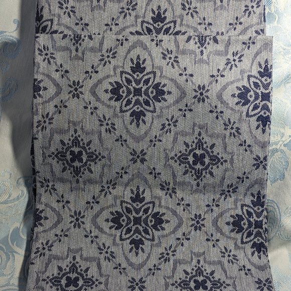 Luxurious Thick European Tea/Guest Towels Cotton Portugal Set  2 Blue - Picture 5 of 6